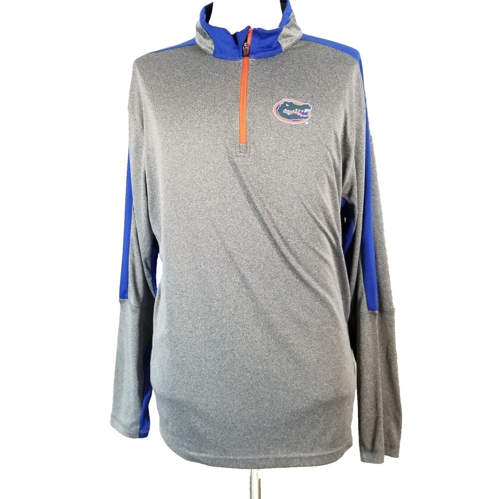 Colosseum Florida Gators running shirt men's XL extra large gray long sleeve